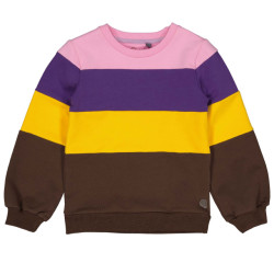 Quapi Meisjes sweater kimerly multicolor stripe