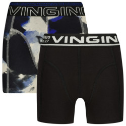 Vingino Jongens ondergoed 2-pack boxers smokey deep