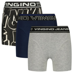 Vingino Jongens ondergoed 3-pack boxers logo