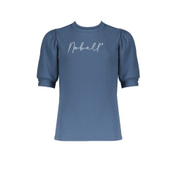 NoBell Meiden t-shirt met pofmouwtjes kyra fog