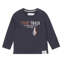 Dirkje Baby jongens shirt space track