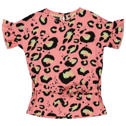 Quapi Meisjes t-shirt marisa aop poppy animal