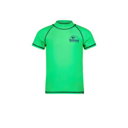B.Nosy Jongens t-shirt zonbeschermend head in the sun bright green