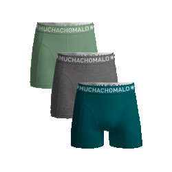 Muchachomalo Men 3-pack boxer shorts solid
