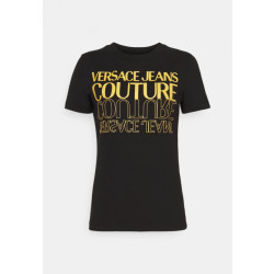 Versace Jeans Versace jeans couture upside down tee gold