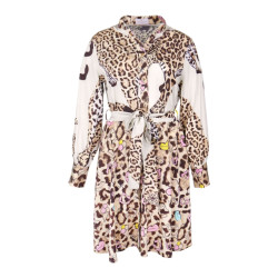 Mucho Gusto Jurk louvain leopard and summer pastels