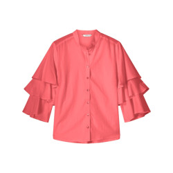 Summum 2s3061-11860 555 blouse lyocell cotton brightcoral