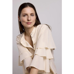Summum 2s3061-11860 blouse lyocell cotton