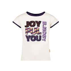 B.Nosy Meisjes t-shirt joyful multi artwork cotton