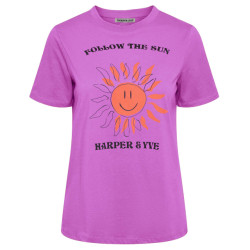 Harper & Yve T-shirt ss24d302 smiley