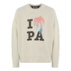 Palm Angels Heren i love pa sweater