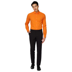 OppoSuits Shirt ls the orange