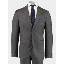 Bos Bright Blue Kostuum toulon suit drop 8 223028to36sb/940 grey