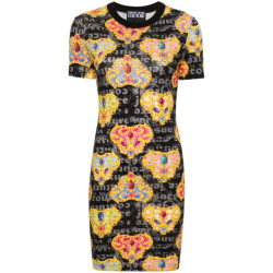 Versace Jeans Versace jeans couture jersey dress heart couture