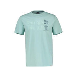 Lerros Heren t-shirt 24230051 622 coastal sea blue