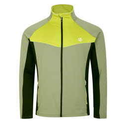Dare2b Heren substratum core stretch full zip midlayer