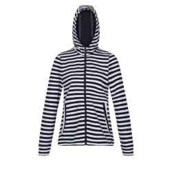Regatta Dames bayla contrast gestreepte full zip hoodie