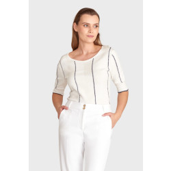 MAICAZZ Top ines offwhite-blue