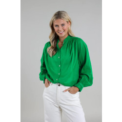Nukus Jenna blouse green
