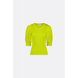 Fabienne Chapot Clt-173-pul-ss24 lillian ss pullover lovely lime