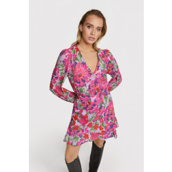 Alix The Label 2306342177 woven painted flower dress