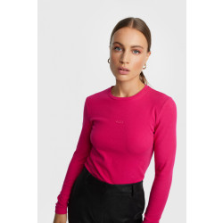 Alix The Label 2308841363 ladies knitted rib jersey top