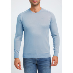 Gabbiano Heren shirt 614570 085 tile blue