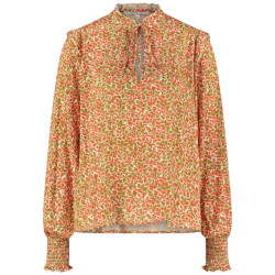 Circle of Trust Blouse lange mouw s24 48 roos
