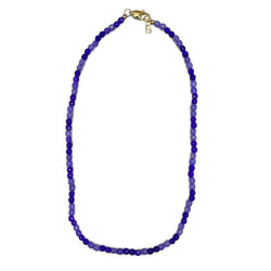 Bonnie studios Bs282 roger double purple necklace