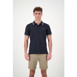 Airforce Hrm0655 double stripe 552 dark navy polo