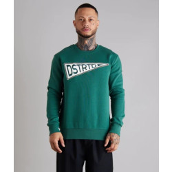 Distorted People Chronicles flag crew green sweat