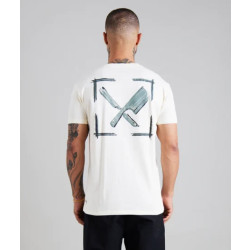 Distorted People Chalk crew neck4377 white t-shirt