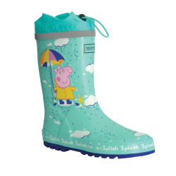 Regatta Kinder/kinder peppa pig splash square wellington boots