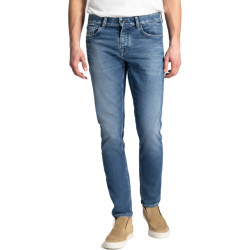 Dstrezzed Sir b tapered fit jeans classic worn blue