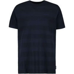 Airforce T-shirt striped mix dark navy blue