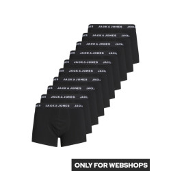 Jack & Jones Effen boxershorts heren multipack jacsolid 10-pack