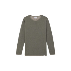 Nowadays Nowdays sweater plated knit nai0208d2 764 vineyard green