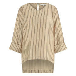 Nukus Ss24043664 elly blouse striped camel