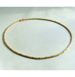 Christian Bicolor gouden collier