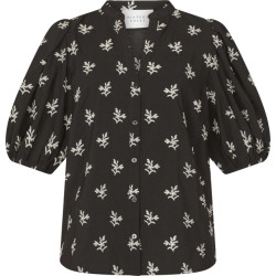Sisters Point Varia s/s blouse black