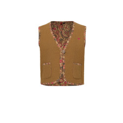 Looxs Revolution Meisjes reversibel gilet palms
