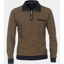 Casamoda Sweater snos sweatshirt mit zip 413572800/539