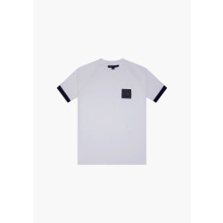 Black Donkey Kordaat t-shirt i white/black men
