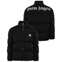 Palm Angels Heren logo down jacket