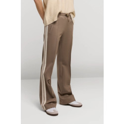 Summum 4s2608-11580 trousers with tape punto milano