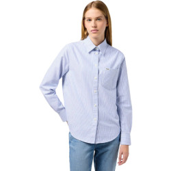 Wrangler 1 pocket shirt blue stripes