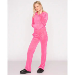 Juicy Couture Robertson classic hoodie with layla low rise flare pants