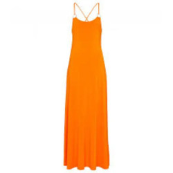 MaxMara Cremona orange jesey dress