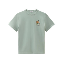 Woolrich Animated sheep t-shirt sage