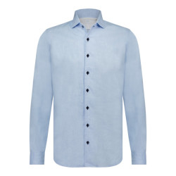 Blue Industry Cotton linnen overhemd